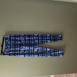 Colorful, super soft leggings. One size